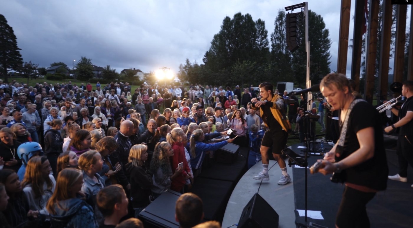 Konsert på Tobias Jorde